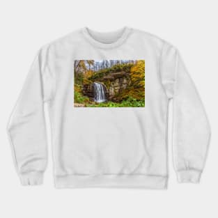 Looking Glass Falls, North Carolina Crewneck Sweatshirt